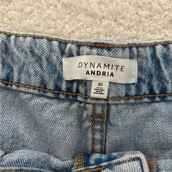 DYNAMITE by garage denim shorts - Picture 2 of 2